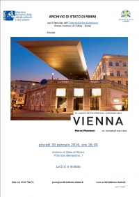 Presentazione del volume &quot;Le capitali dell’architettura contemporanea. VIENNA&quot; all&#039;Archivio di Stato di Rimini