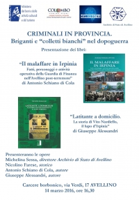 Criminali in provincia. Briganti e &quot;colletti bianchi&quot; nel dopoguerra