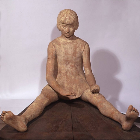 Aldo Bergonzoni, Bambina che gioca, 1933, Museo del Novecento, Milano