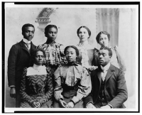 Studenti universitari afro-americani, 1899, Library of Congress