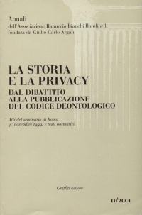 La storia e la privacy ...