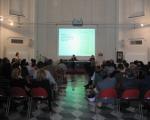 Un momento dell'iniziativa all'Archivio di Stato di Genova, 14 ottobre 2011.