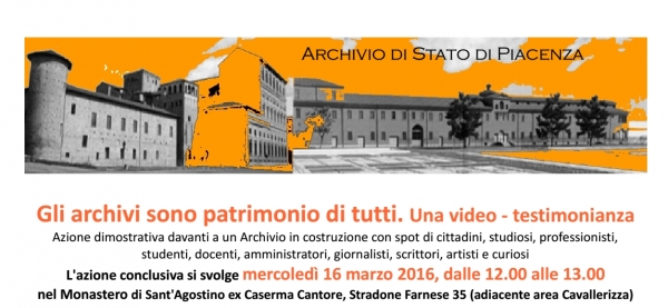 Gli archivi sono patrimonio di tutti